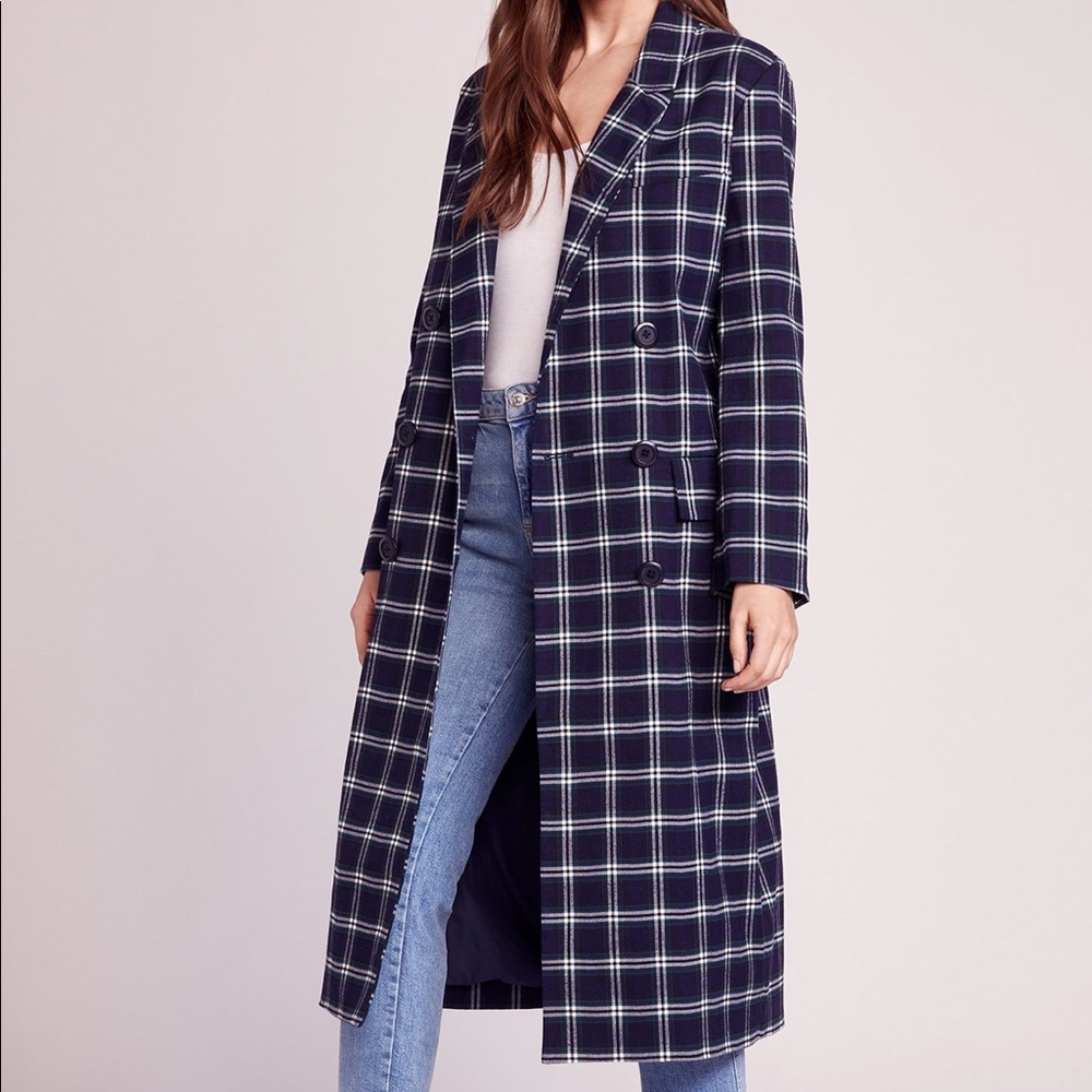 BB Dakota Plaid coat